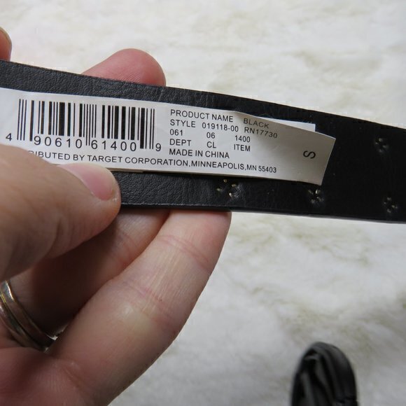 A New Day Women's Double Row Metal and Acrylic Belt‎ - Picture 6 of 9